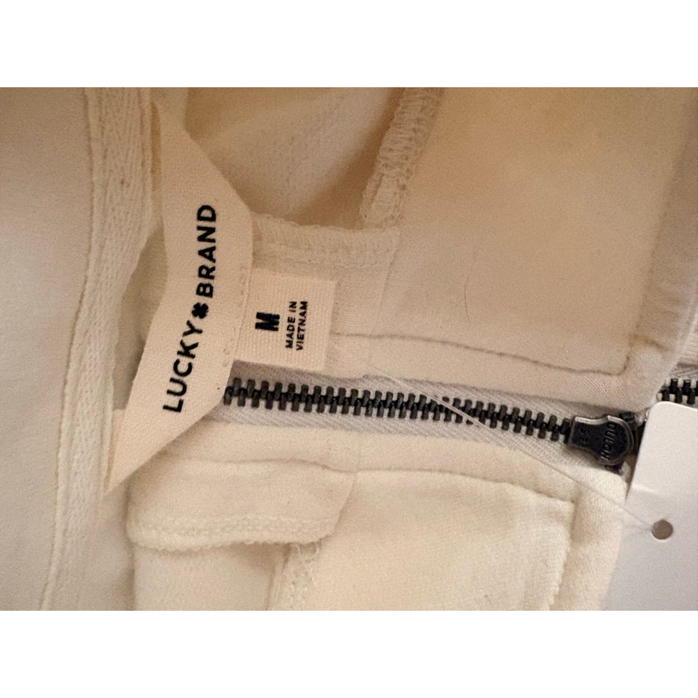 Lucky Brand 2-Pc. Loungewear Set Size M Cream NWT - Picture 7 of 10